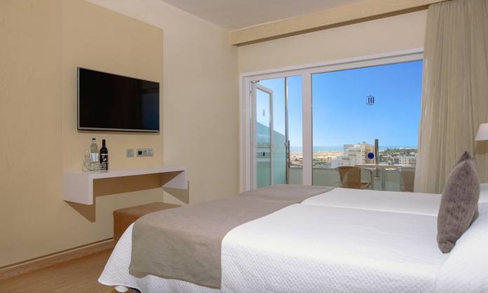 Doppelzimmer Meerblick HL Suitehotel Playa del Ingles**** Hotel Gran Canaria