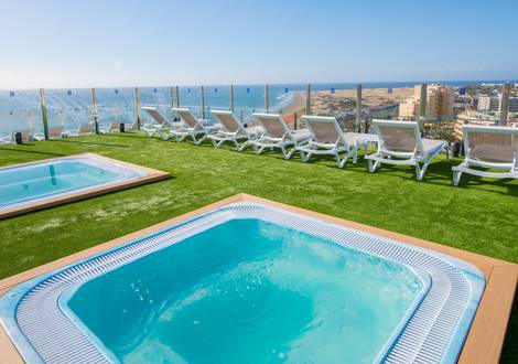 solárium HL Suitehotel Playa del Ingles**** Hotel Gran Canaria